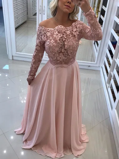 Rose gold chiffon clearance dress