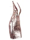 Sheath/Column V-neck Sequined Short/Mini Prom Dresses #Milly020106185