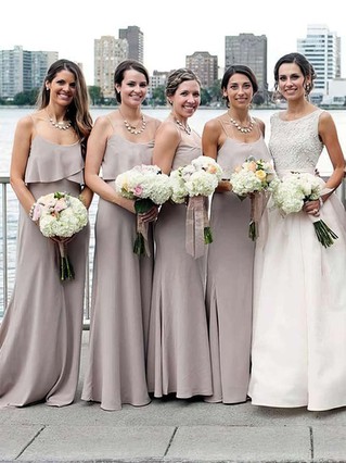 Light Gray Bridesmaid Dresses