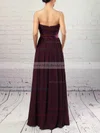 A-line Strapless Chiffon Floor-length Sashes / Ribbons Prom Dresses #Milly020105115