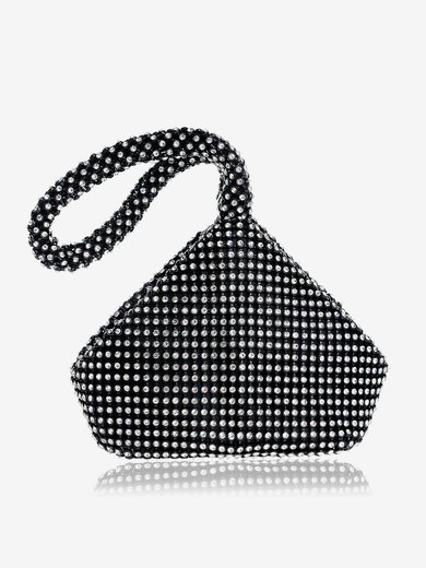 Black Wedding Crystal/ Rhinestone Crystal/ Rhinestone Personalized Handbags #Milly03160298