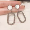 Ladies' Alloy Gold Pierced Earrings #Milly03080188