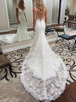 21+ Low Back Fitted Wedding Dresses