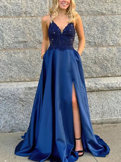 Blue Prom Dresses, Blue Formal Dresses - Millybridal.org