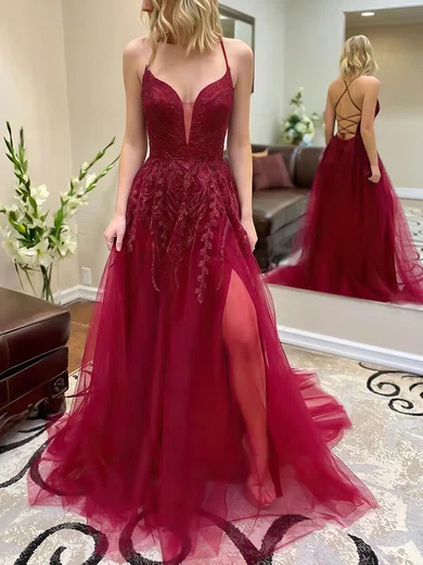 Apple red 2024 prom dresses