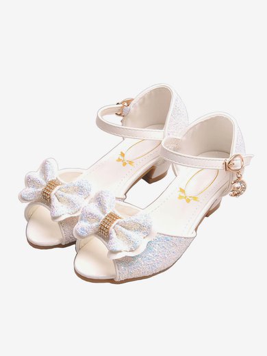 Kids' Sandals PVC Buckle Low Heel Girl Shoes #Milly03031518