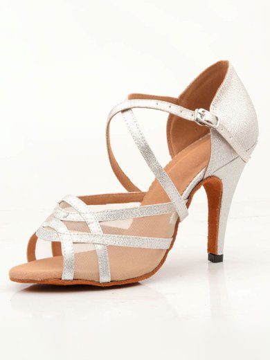 Women's Sandals PVC Buckle Stiletto Heel Dance Shoes #Milly03031117