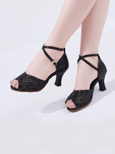 Women's Sandals PVC Buckle Stiletto Heel Dance Shoes #Milly03031224