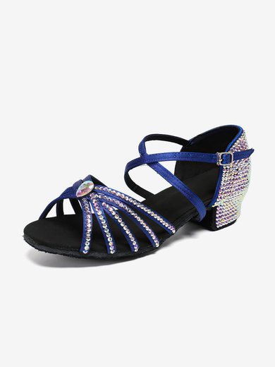 Women's Sandals Satin Buckle Flat Heel Dance Shoes #Milly03031268