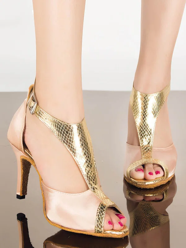 Women's Peep Toe Velvet Kitten Heel Dance Shoes #Milly03031290