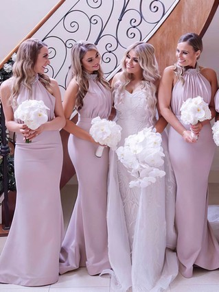 dusty lilac bridesmaid dresses