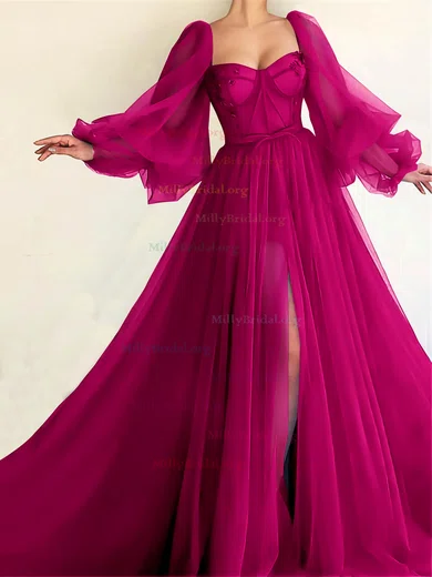 Tulle Ball Gown Red Sweetheart Beading Prom Dress Tulle Ball Gown Red Sweetheart Beading Prom Dress