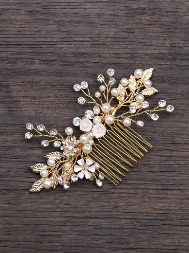 Combs & Barrettes Alloy Silver Headpieces #Milly03020263