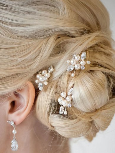 Hairpins Alloy As the Picture Headpieces #Milly03020271