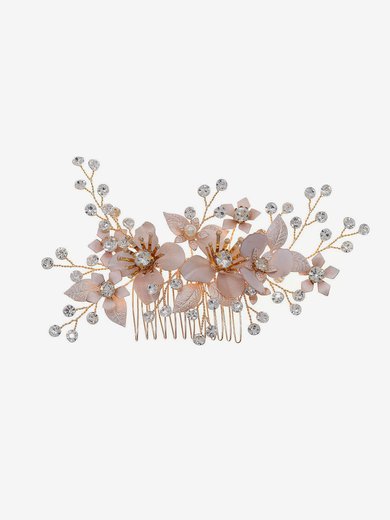 Combs & Barrettes Alloy Gold Headpieces #Milly03020281