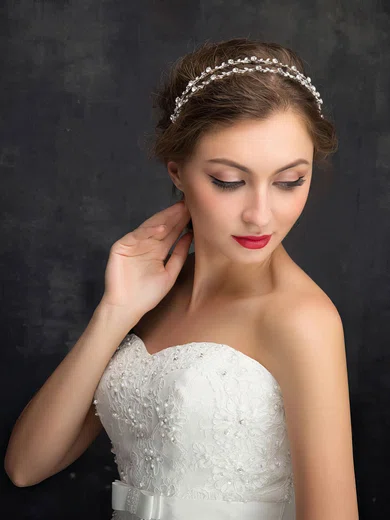 Headbands Alloy Silver Headpieces #Milly03020286