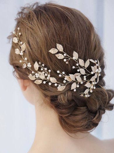 Headbands Alloy Gold Headpieces #Milly03020359