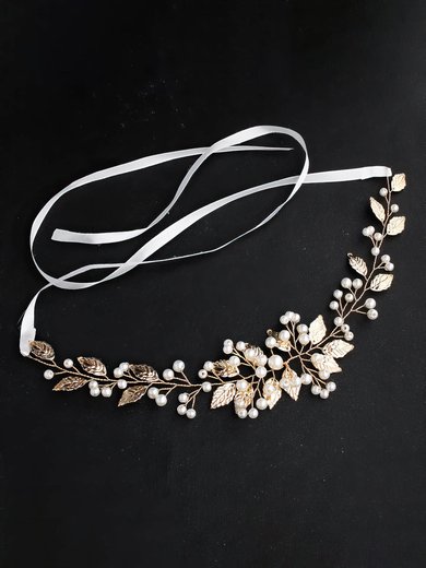 Headbands Alloy Gold Headpieces #Milly03020360