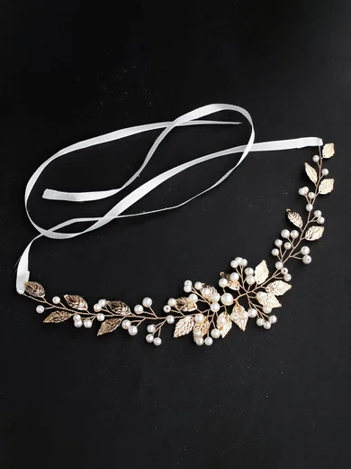 Headbands Alloy Gold Headpieces #Milly03020360