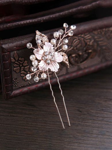 Hairpins Alloy As the Picture Headpieces #Milly03020375