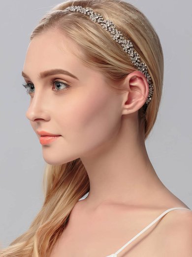 Headbands Crystal White Headpieces #Milly03020413