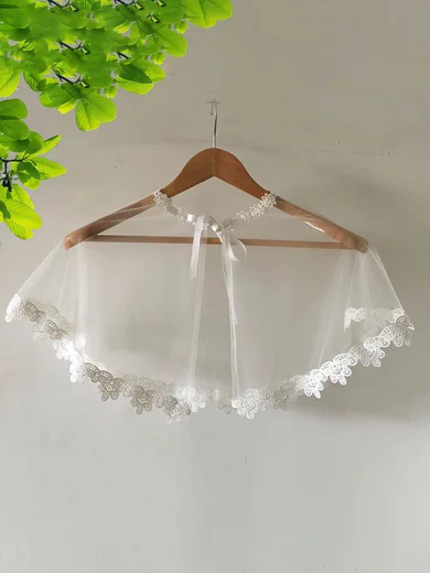 Shawl Tulle Sleeveless Lace #Milly03040135