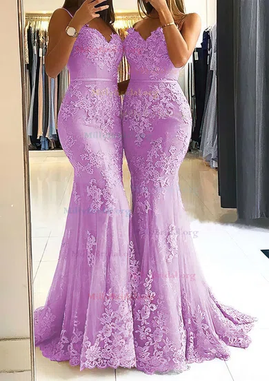V-neck Purple Tulle Lace Appliques Prom Dresses, Gradient Prom Dresses, Affordable Prom Dresses V-neck Purple Tulle Lace Appliques Prom Dresses, Gradient Prom Dresses, Affordable Prom Dresses