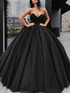 Ball Gown/Princess Floor-length V-neck Tulle Prom Dresses #Milly020107982