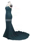 Trumpet/Mermaid Sweetheart Jersey Court Train Appliques Lace Prom Dresses Sale #sale020103733