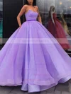 Ball Gown V-neck Organza Floor-length Sashes / Ribbons Prom Dresses Sale #sale020106884
