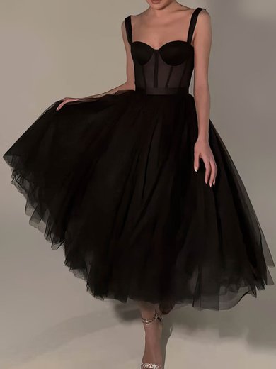 Ball Gown Sweetheart Tulle Ankle-length Homecoming Dresses #Milly020108519
