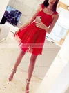 A-line Sweetheart Tulle Short/Mini Homecoming Dresses #Milly020109252