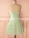 A-line Sweetheart Chiffon Short/Mini Homecoming Dresses With Ruffles #Milly020109919