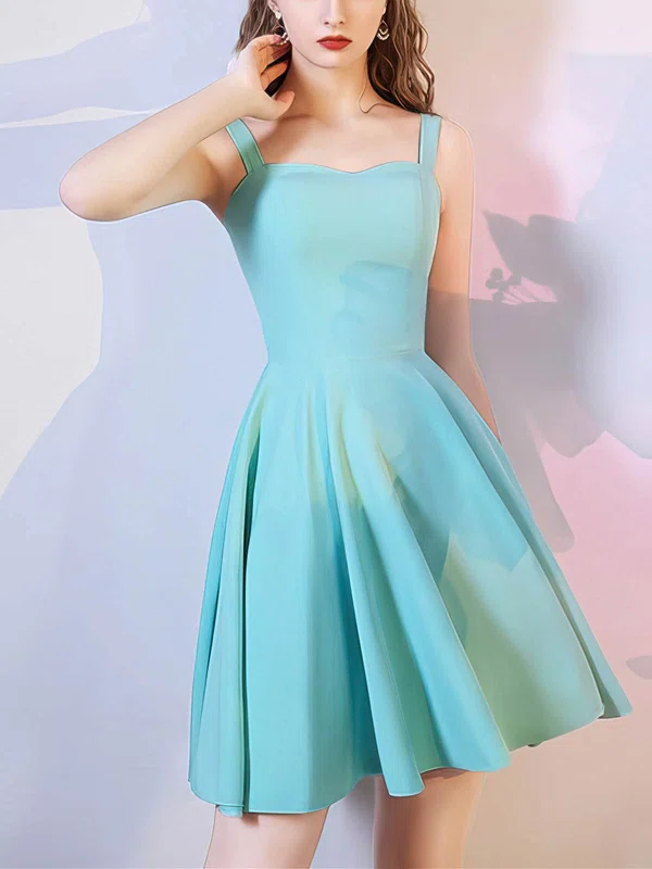 A-line Sweetheart Stretch Crepe Short/Mini Homecoming Dresses #Milly020110007