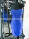 Sheath/Column Strapless Jersey Short/Mini Homecoming Dresses #Milly020110567