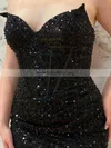 Sheath/Column Strapless Sequined Short/Mini Homecoming Dresses #Milly020110778