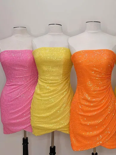 Straight Sequin Bodycon Homecoming Dresses #Milly020111212