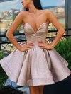 Glitter Strapless Mini Dress #Milly020111360