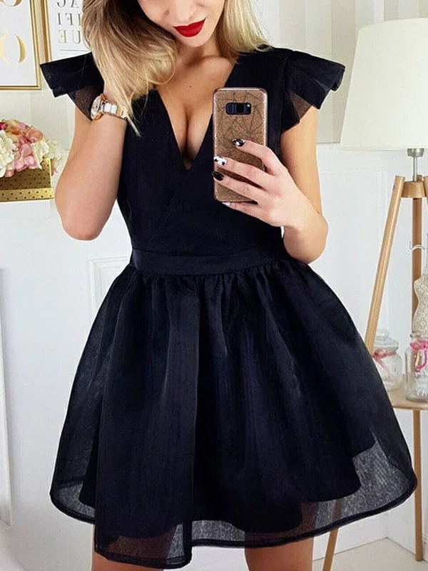 Black Mesh Mini Dress #Milly020111744