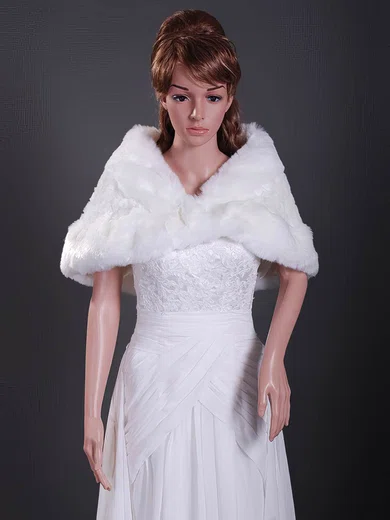 Faux Fur Wedding Shawls #1420006
