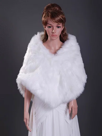 Feather/Fur Wedding Shawls #1420007