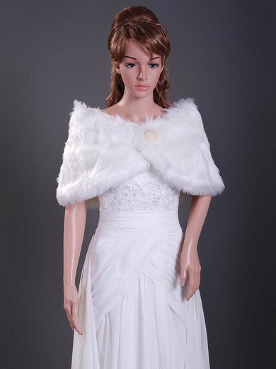 Feather/Fur Wedding Shawls #1420012