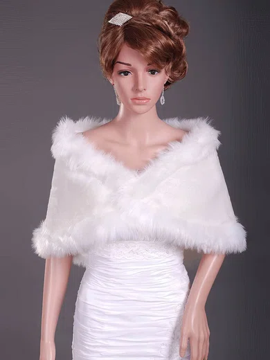 Elegant Feather/Fur Party/Evening/Holiday/Wedding Shawls #1420027