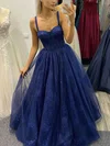 Ball Gown Sweetheart Tulle Glitter Sweep Train Prom Dresses #Milly020114173