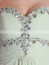 Sage Chiffon Beading Sweetheart Short/Mini Affordable Prom Dresses #02051638
