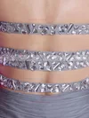 Fabulous Sliver Short/Mini Chiffon Crystal Detailing Backless Sweetheart Prom Dress #02051646