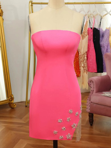 Pink Fringe Trim Bodycon Mini Dress #Milly020115422
