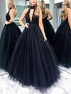 Ball Gown Halter Tulle Sweep Train Prom Dresses #Milly020115563