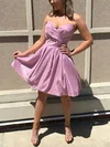 A-line Strapless Glitter Short/Mini Short Prom Dresses #Milly020020109022