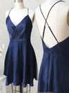 A-line V-neck Chiffon Short/Mini Short Prom Dresses #Milly020020110942